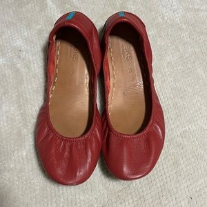 Tieks - Cardinal Red - Size 10 - Used Condition